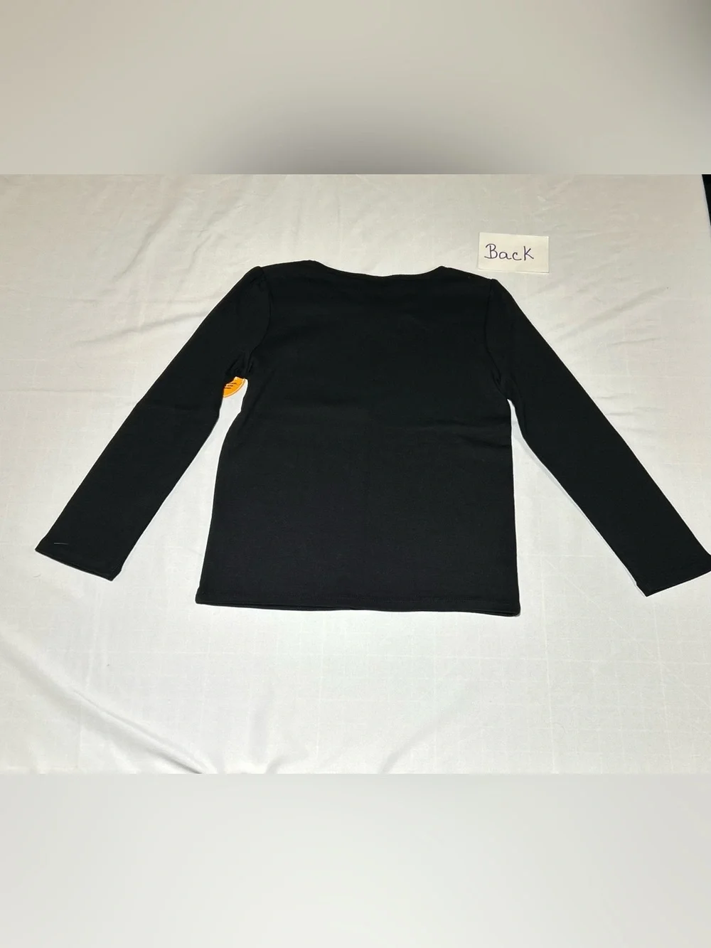 Gymboree Girls 10 Black Cotton Long Sleeve Layering Top NWT Uniform School